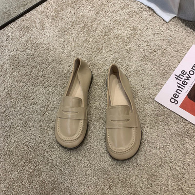 Dámske ležérne topánky z umelej kože s plochou podrážkou v niekoľkých farbách