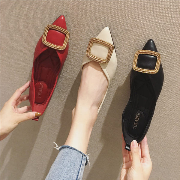 Jauns ikdienas sieviešu ādas apavu modelis - ar metāla apdari