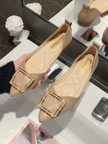 Sieviešu ikdienas apavi ar metāla elementu - eko āda