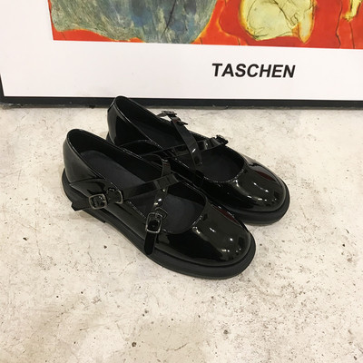 Ikdienas eko ādas apavi ar plānām lencēm un sprādzēm