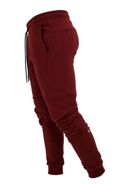 Ανδρικά μοντέρνα αθλητικά παντελόνια με φερμουάρ και κορδόνια