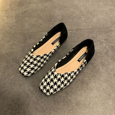 Sieviešu ikdienas apavi ar kvadrātveida formu