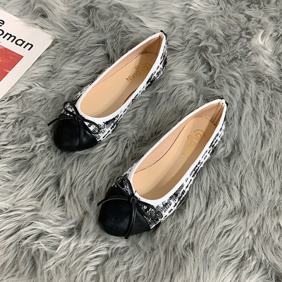 Sieviešu ikdienas apaļas kurpes ar lenti