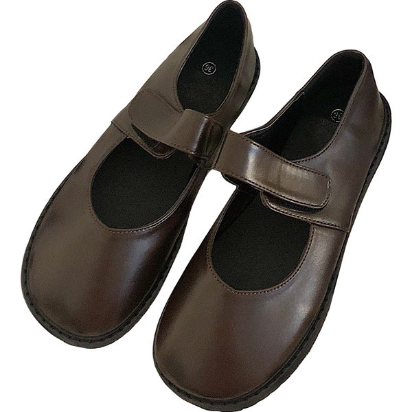 Sieviešu ādas apavi ar velcro