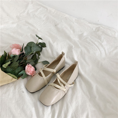 Ikdienas sieviešu kvadrātveida kurpes no eko ādas