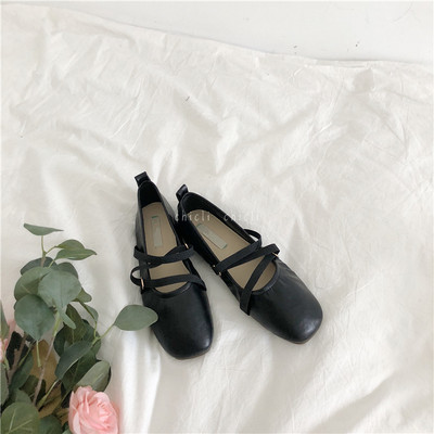 Ikdienas sieviešu kvadrātveida kurpes no eko ādas