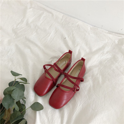 Ikdienas sieviešu kvadrātveida kurpes no eko ādas