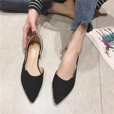 Sieviešu smailu apavu vienkāršs modelis