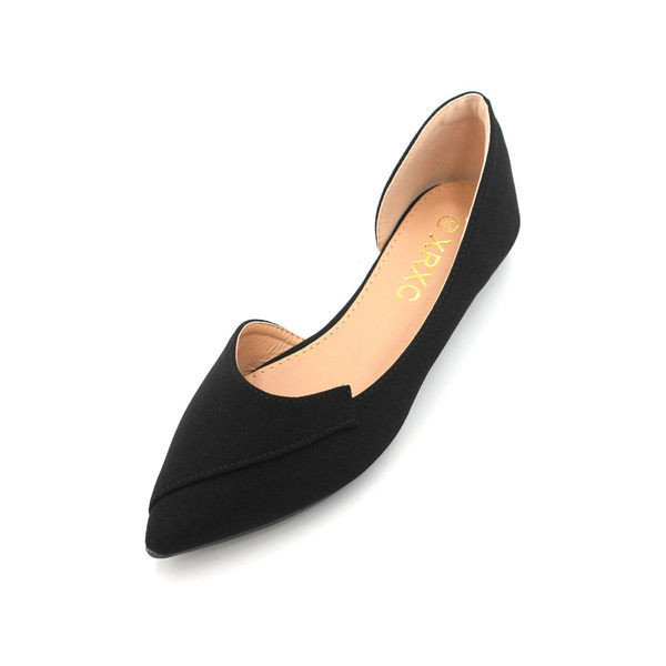 Sieviešu smailu apavu vienkāršs modelis