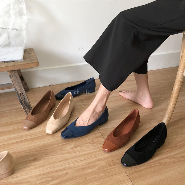 Pantofi de dama in mai multe culori-stil retro