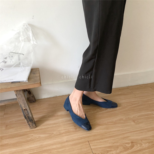 Pantofi de dama in mai multe culori-stil retro