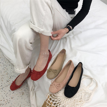 Дамски ежедневни обувки с панделка-в няколко цвята