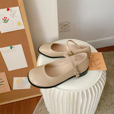 Ikdienas eko ādas apavi ar plānām lencēm