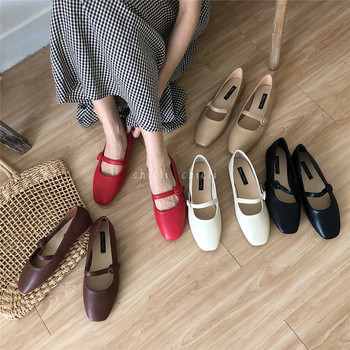 Дамски ежедневни обувки с катарама-в няколко цвята