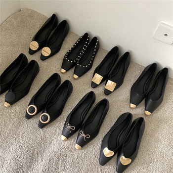 Дамски ежедневни обувки в черен цвят-няколко модела