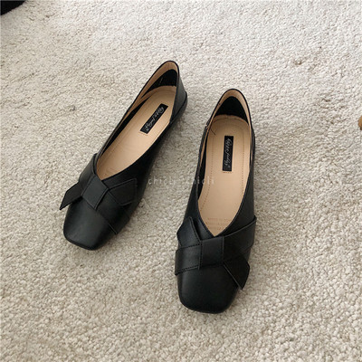 Sieviešu ikdienas apavi no eko ādas - kvadrāta forma