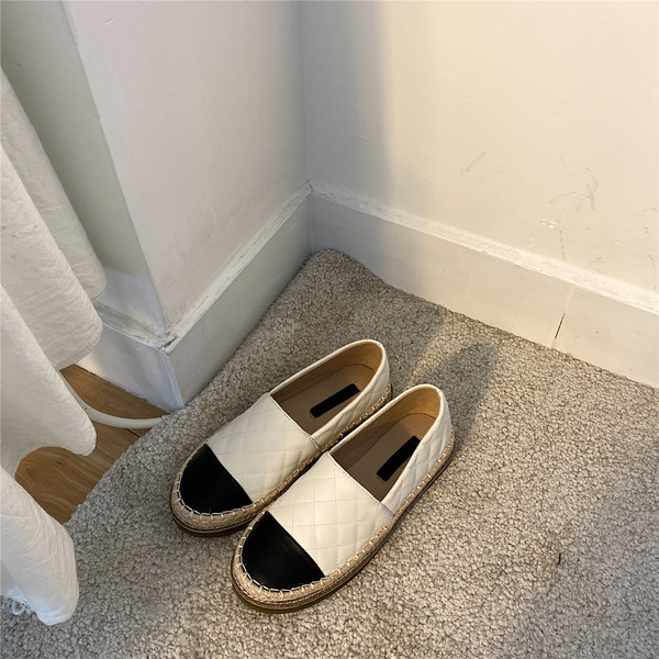 Pantofi casual dama cu talpa plata - piele ecologica