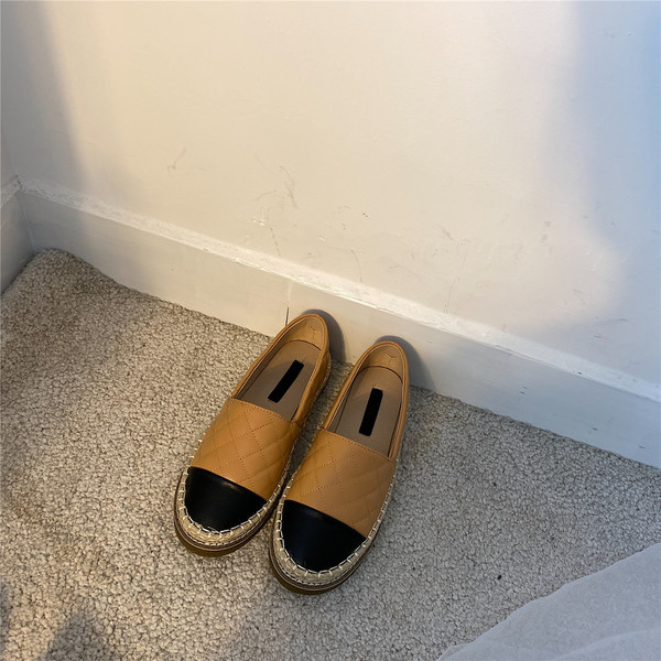 Pantofi casual dama cu talpa plata - piele ecologica