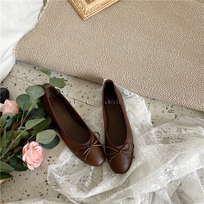 Sieviešu moderni eko ādas apavi ar lentīti