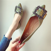 Jauns ikdienas sieviešu apavu modelis ar metāla apdari trīs krāsās