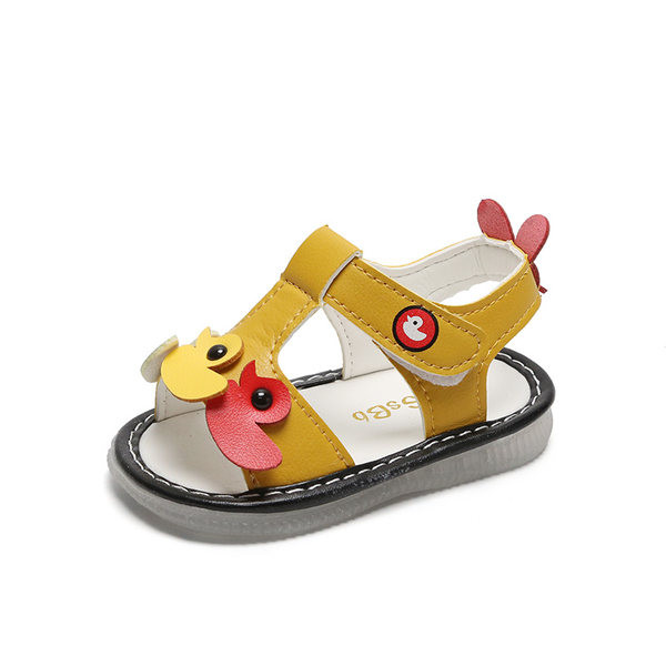 Sandale pentru bebelusi cu elemente 3D pentru fete si baieti