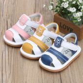 Modernas bērnu sandales no eko ādas meitenēm vai zēniem