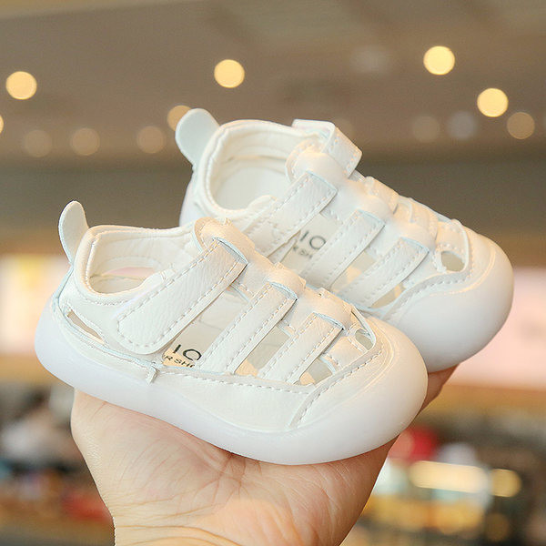 Bērnu sandales no eko ādas ar velcro - meitenēm un zēniem