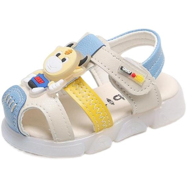 Bērnu sandales no eko ādas ar 3D apdari