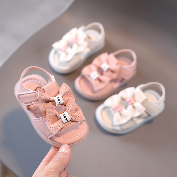 Ikdienas bērnu sandales ar eko ādas lentēm meitenēm