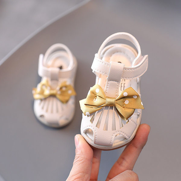 Modernas bērnu mākslīgās ādas sandales ar lenti meitenēm