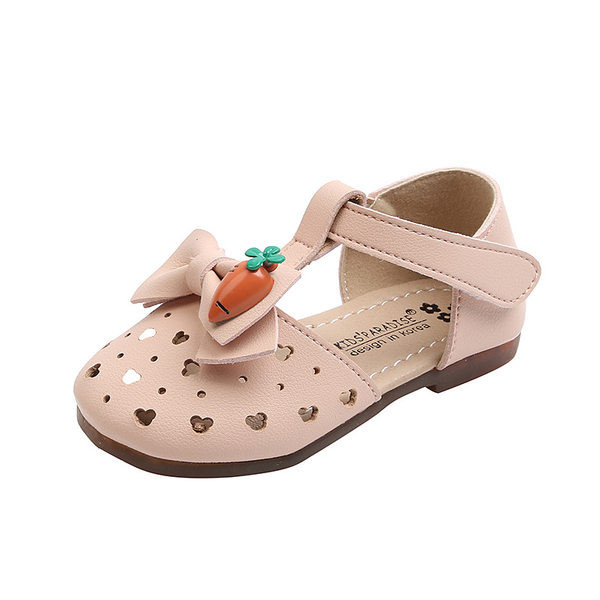 Нов модел бебешки обувки за момичета с панделка