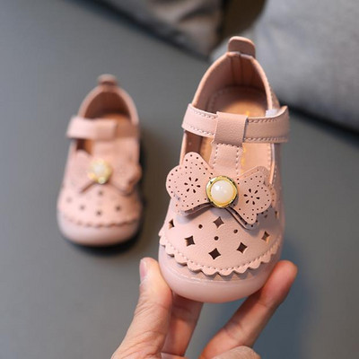 Pavasara mazuļu apavi ar lentes rotājumu