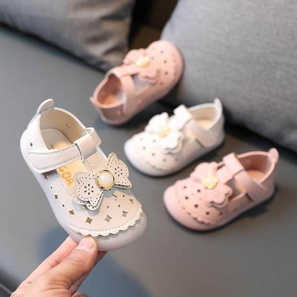 Pavasara mazuļu apavi ar lentes rotājumu