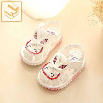 Bērnu ikdienas sandales ar uzlīmi un 3D elementu