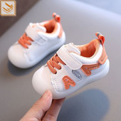 Bērnu ikdienas apavi ar ielāpiem un plakanu zoli