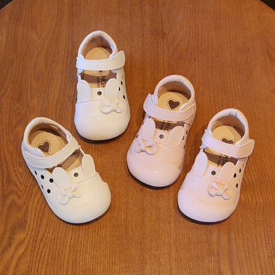 Бебешки обувки с велкро лепенка и панделка