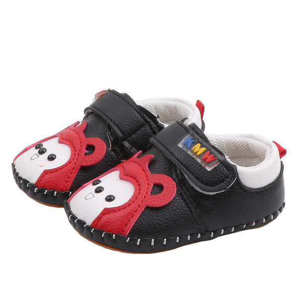 Pantofi pentru bebelusi cu velcro - piele ecologica