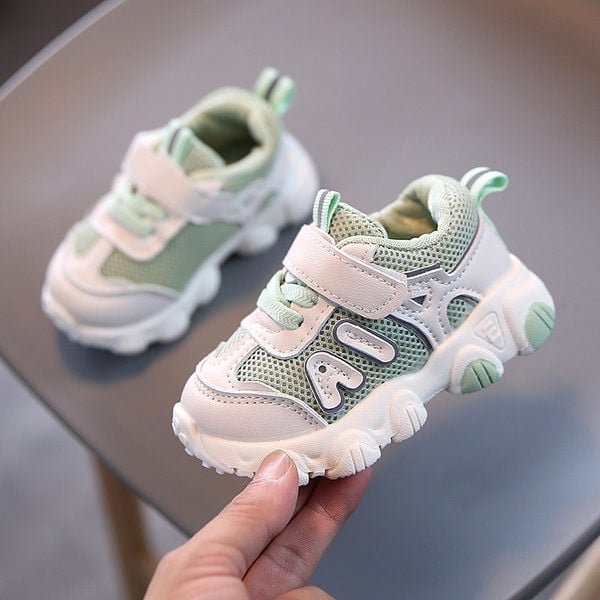 Bērnu kedas ar velcro un uzrakstu