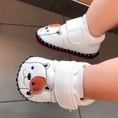 Bērnu zābaki no eko ādas ar aplikāciju - dažādi modeļi