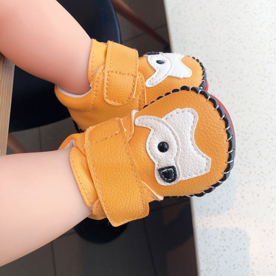 Bērnu zābaki no eko ādas ar aplikāciju - dažādi modeļi