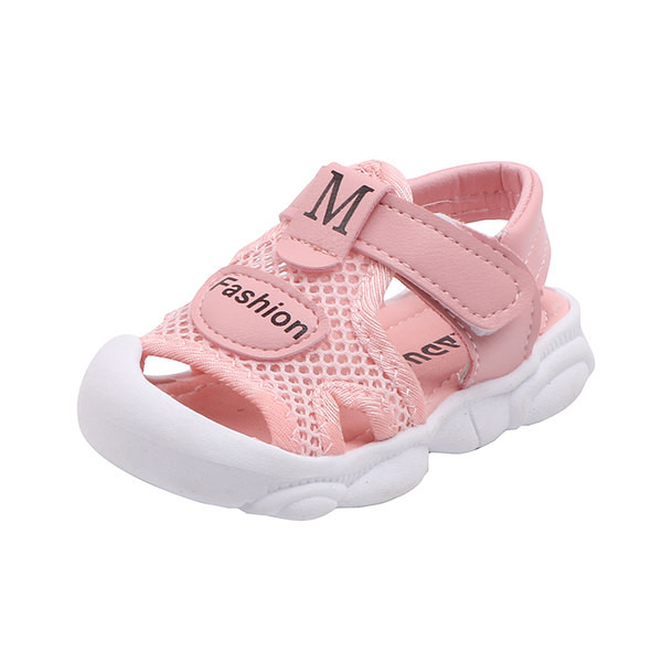 Elpojošas bērnu sandales ar uzlīmēm meitenēm un zēniem