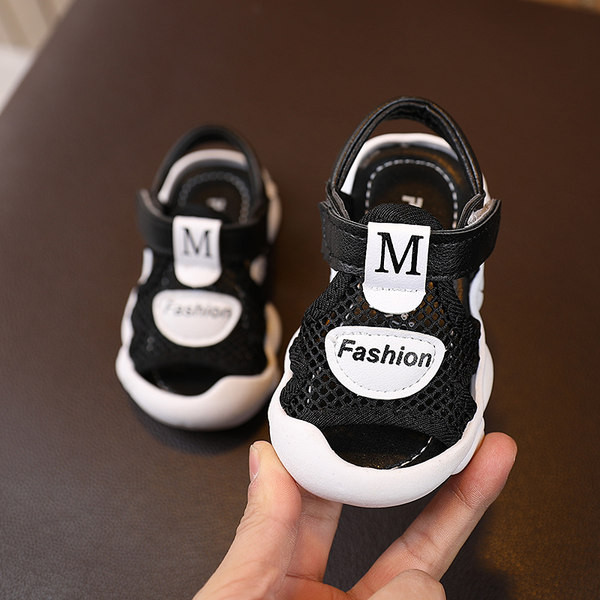 Elpojošas bērnu sandales ar uzlīmēm meitenēm un zēniem