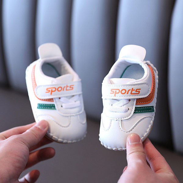 Бебешки буйки с надпис от еко кожа 