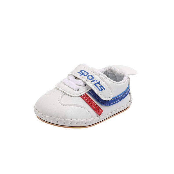 Бебешки буйки с надпис от еко кожа 