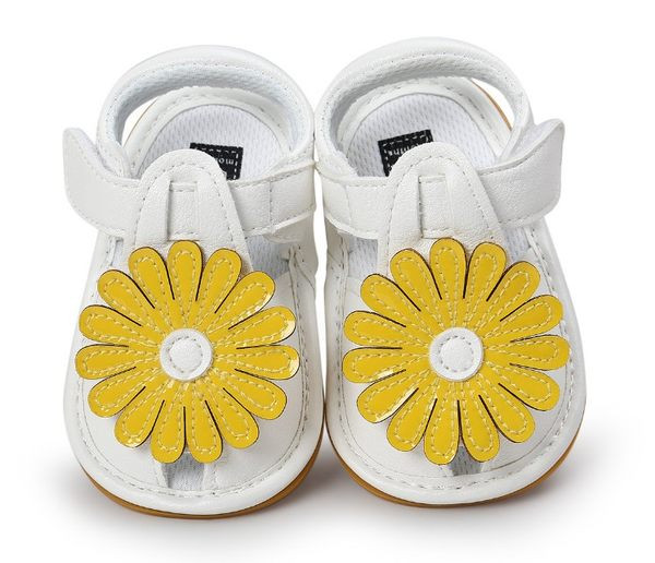 Bērnu sandales meitenei ar margrietiņu