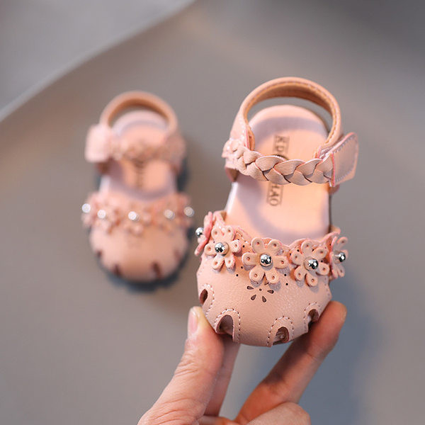 Mūsdienīgas bērnu sandales no eko ādas meitenēm - divu krāsu