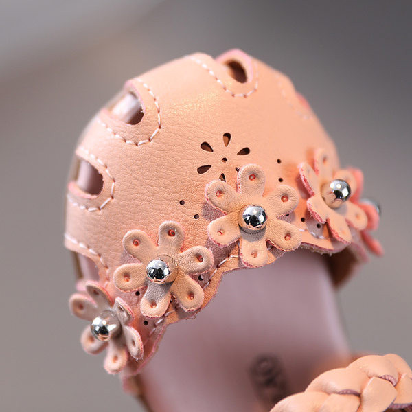 Mūsdienīgas bērnu sandales no eko ādas meitenēm - divu krāsu