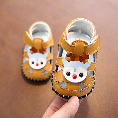 Бебешки сандали с велкро лепенка-от еко кожа