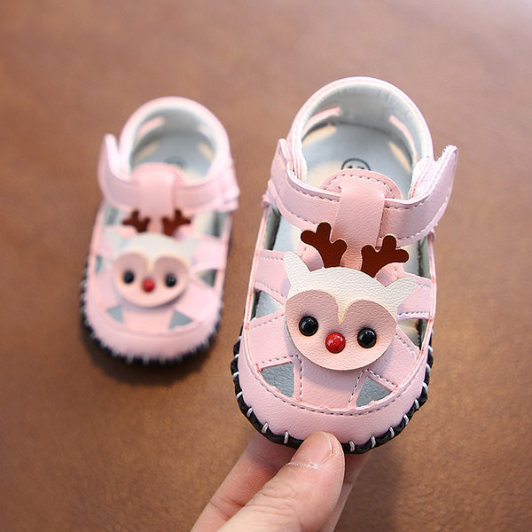 Бебешки сандали с велкро лепенка-от еко кожа