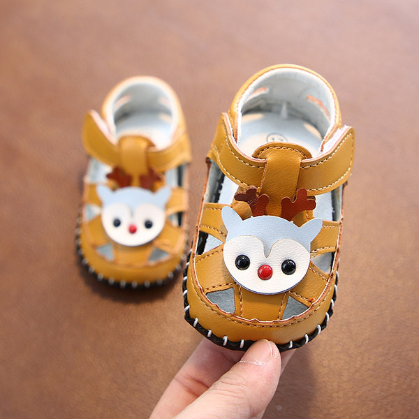 Бебешки сандали с велкро лепенка-от еко кожа